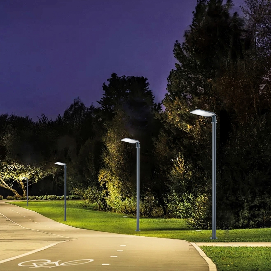 Brilagi - Luminaire LED de voirie extérieur orientable URBANLIGHT LED/100W/230V anthracite IP65