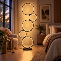 BRILAGI - lampadaire LED ECHO LED/36W/230V 4000K 110 cm noir