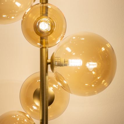 Brilagi - Lampadaire LED MILLA 7xG9/3W/230V doré