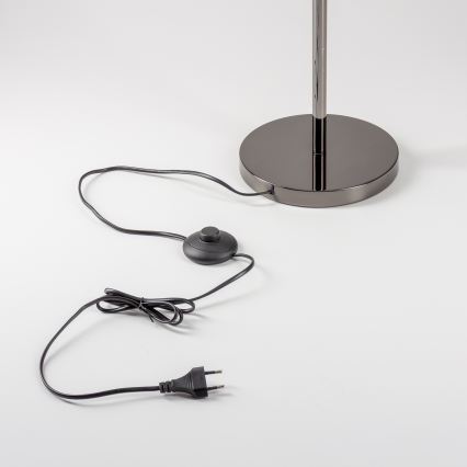 Brilagi - Lampadaire LED MILLA 7xG9/3W/230V noir chromé/fumé