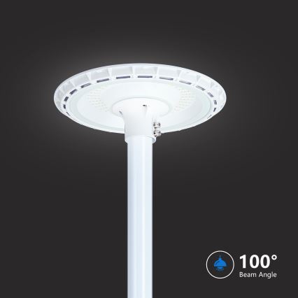 Brilagi - Lampadaire LED sur mât 3 m URBANSPARK LED/120W/230V blanc IP65