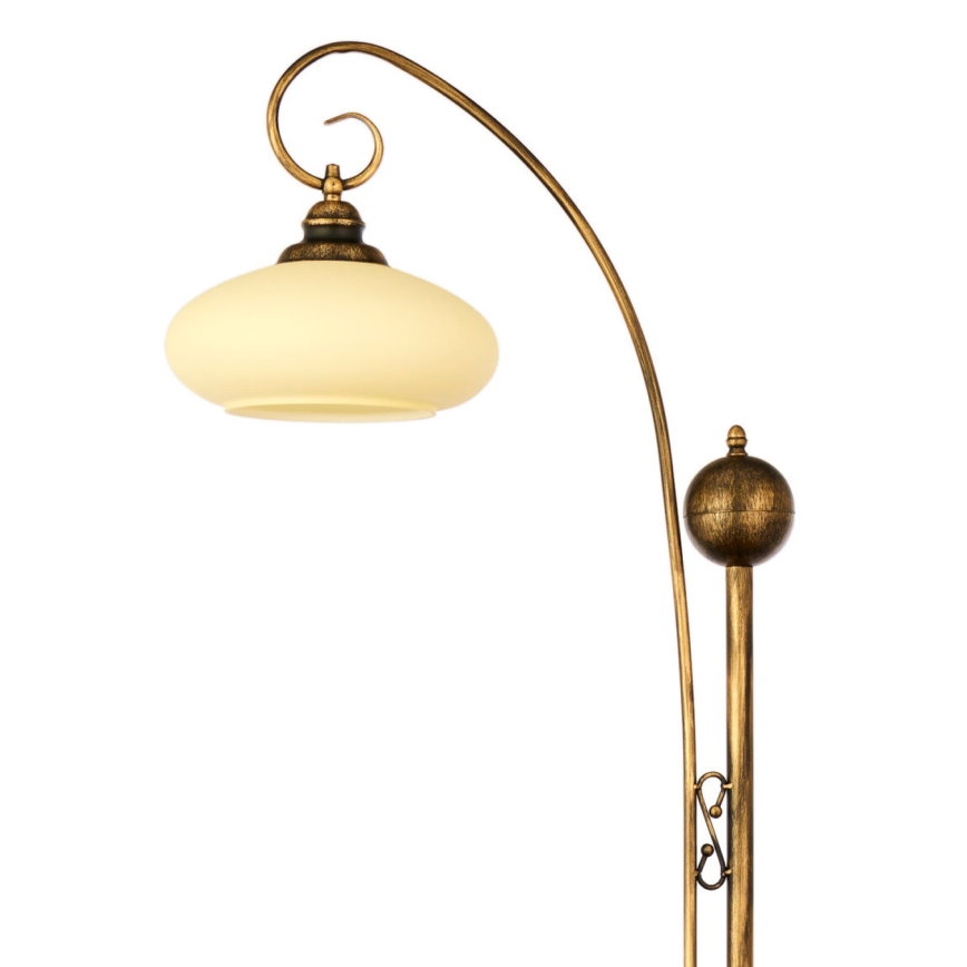 Brilagi - Lampadaire MOLLERO 1xE27/15W/230V bronze/patiné