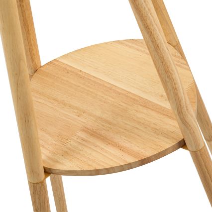 Brilagi - Lampadaire NORDIC WAVE 1xE27/15W/230V hévéa/lin