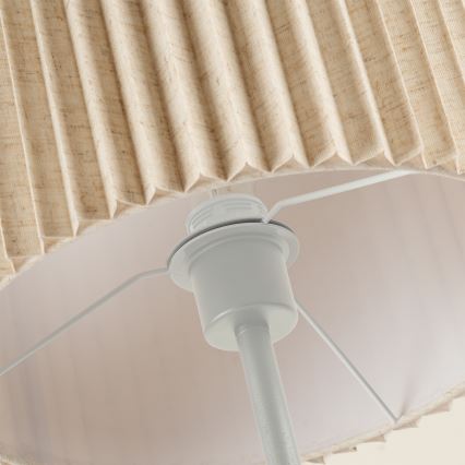 Brilagi - Lampadaire NORDIC WAVE 1xE27/15W/230V lin/blanc