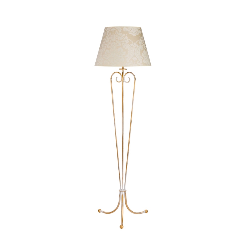 Brilagi - Lampadaire SONIA 1xE27/15W/230V crème/patine