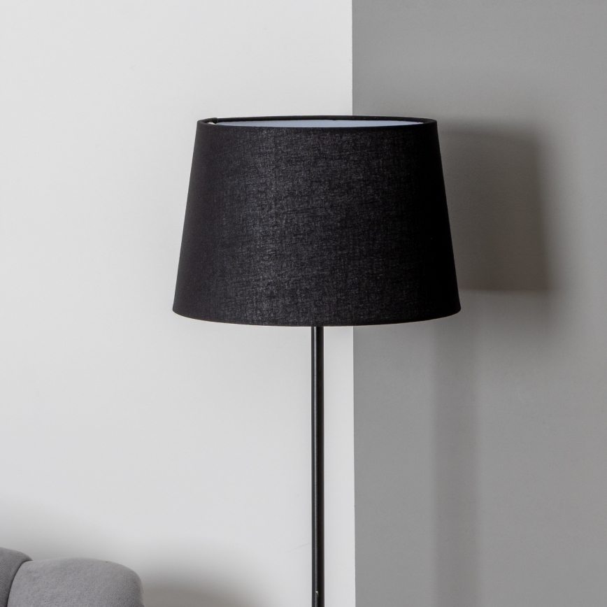Brilagi - Lampadaire sur pied LED CERIA 1xE27/40W/230V Ø 30 cm noir