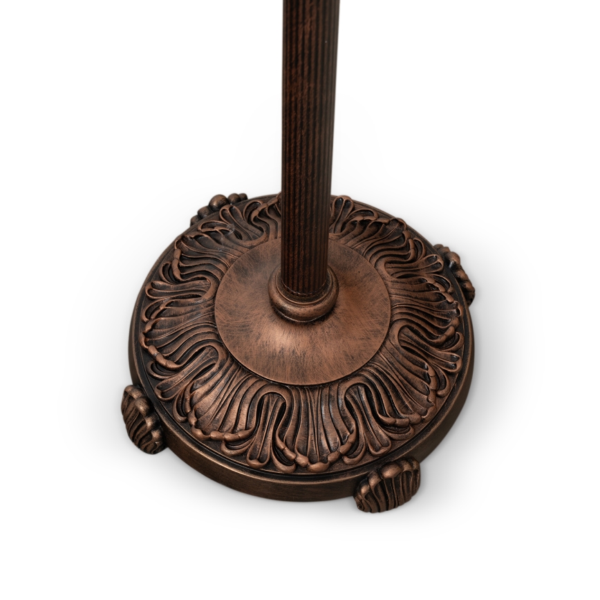 Brilagi - Lampadaire Tiffany en vitrail MIRABELLA 2xE27/60W/230V