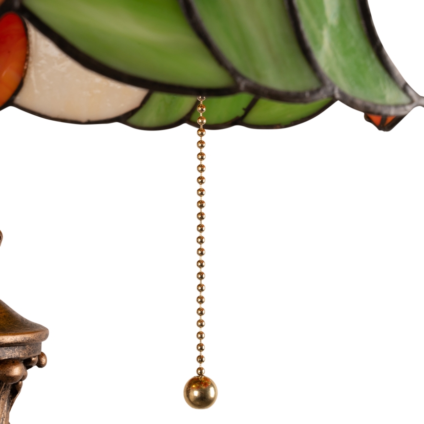 Brilagi - Lampadaire Tiffany en vitrail SUNFLOWER 2xE27/60W/230V