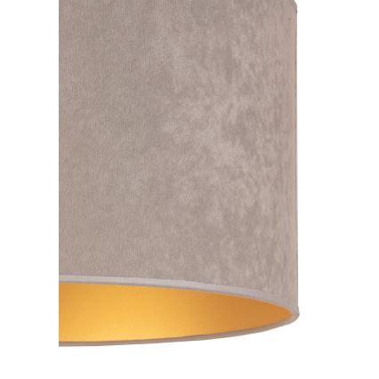 Brilagi - Lampadaire VELVET 1xE27/60W/230V marron/gris