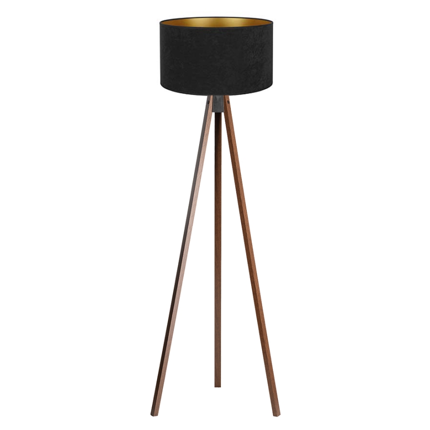 Brilagi - Lampadaire VELVET 1xE27/60W/230V wenge/noir