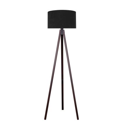 Brilagi - Lampadaire VELVET 1xE27/60W/230V wenge/noir