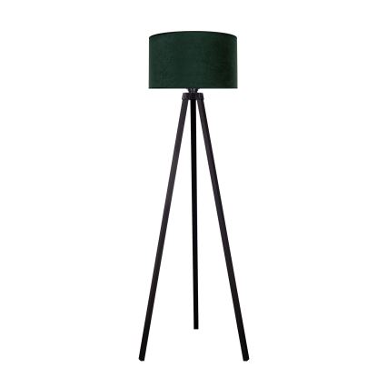 Brilagi - Lampadaire VELVET 1xE27/60W/230V wengé/vert