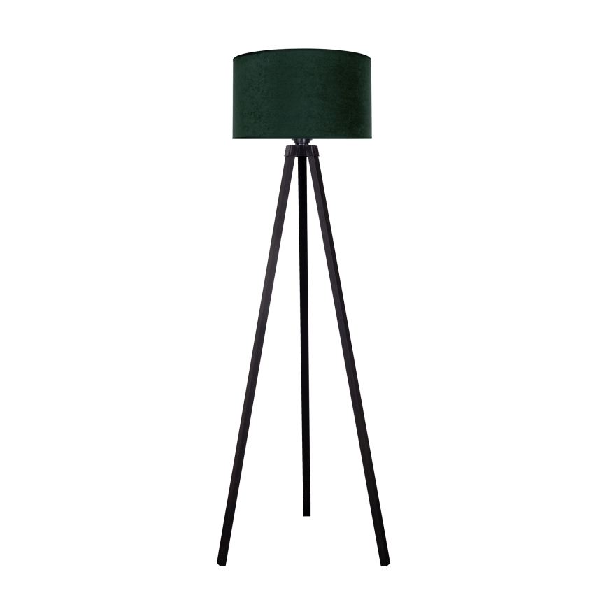 Brilagi - Lampadaire VELVET 1xE27/60W/230V wengé/vert