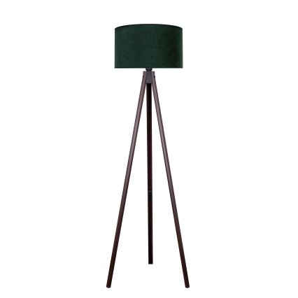 Brilagi - Lampadaire VELVET 1xE27/60W/230V wenge/vert