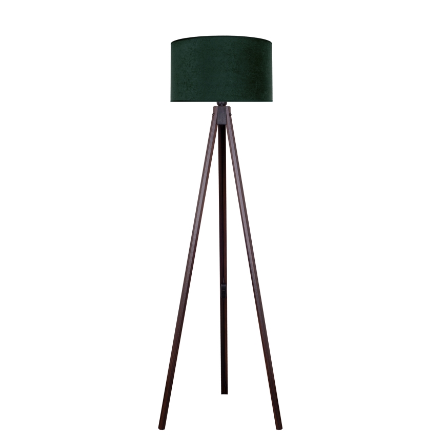 Brilagi - Lampadaire VELVET 1xE27/60W/230V wenge/vert
