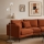 Brilagi - Lampadaire VULCANO 3xG9/8W/230V beige/beige fumé