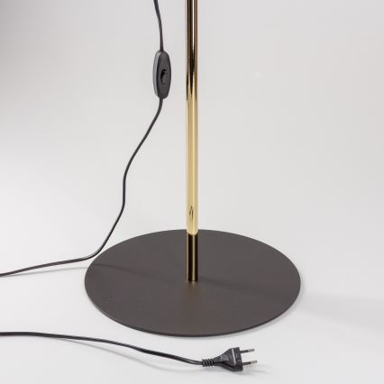BRILAGI - Lampadaire VULCANO 3xG9/8W/230V doré/beige fumé