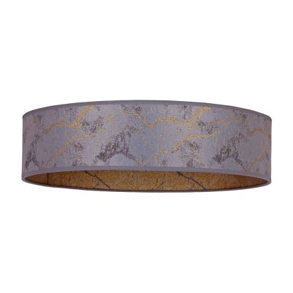 Brilagi - Plafonnier LED à intensité variable VELVET SMART LED/36W/230V d. 55 cm 2700-6500K Wi-Fi Tuya gris/doré + télécommande