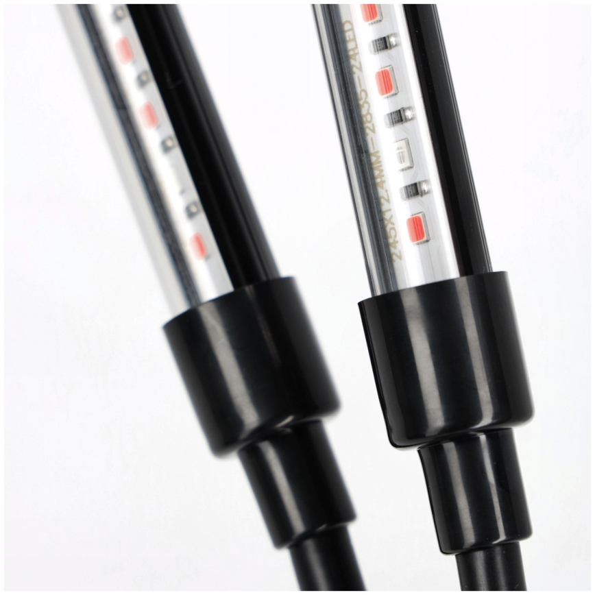 Brilagi - Lampe de table flexible à intensité variable pour la culture de plantes VITABLOOM 3xLED/10W/230V noir