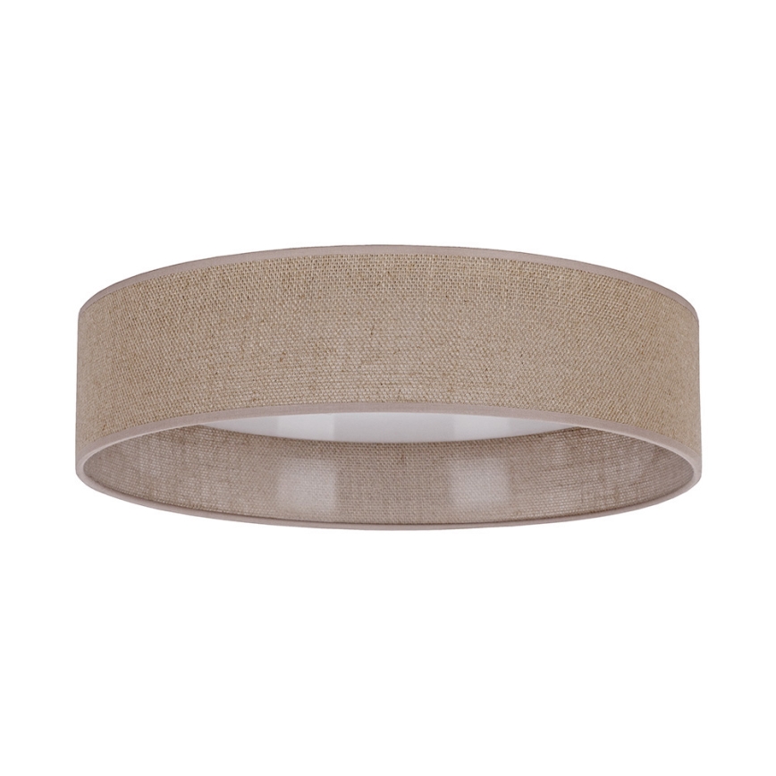Brilagi - Plafonnier à intensité variable VELVET SMART LED/24W/230V d. 45 cm 2700-6500K Wi-Fi Tuya marron + Télécommande