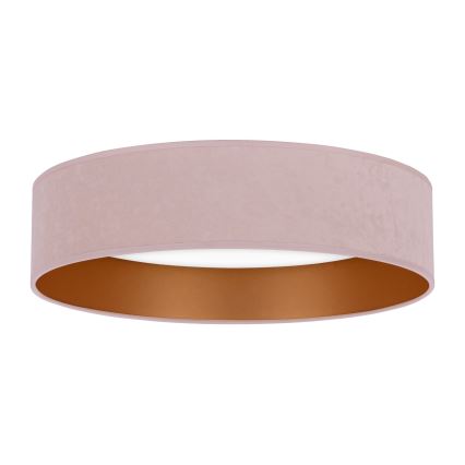 Brilagi - Plafonnier à intensité variable VELVET SMART LED/36W/230V d. 55 cm 2700-6500K Wi-Fi Tuya rose/doré + Télécommande
