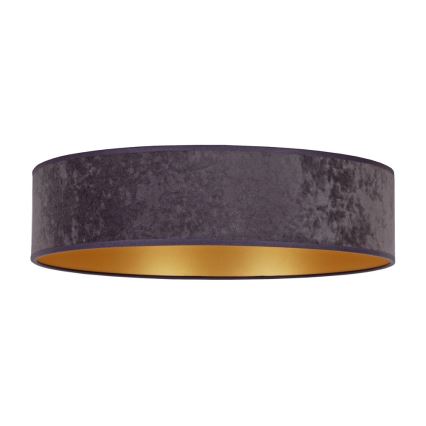 Brilagi - Plafonnier à intensité variable VELVET SMART LED/36W/230V d. 55 cm 2700-6500K Wi-Fi Tuya gris/doré + Télécommande
