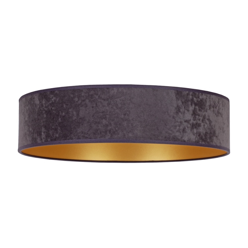 Brilagi - Plafonnier à intensité variable VELVET SMART LED/36W/230V d. 55 cm 2700-6500K Wi-Fi Tuya gris/doré + Télécommande