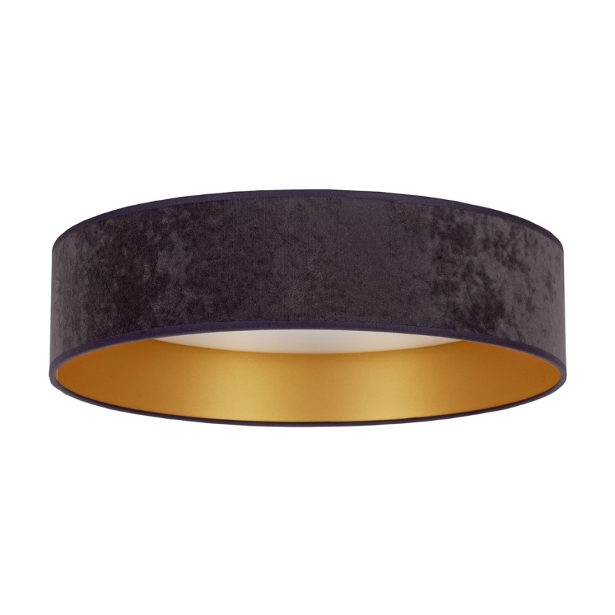 Brilagi - Plafonnier à intensité variable VELVET SMART LED/36W/230V d. 55 cm 2700-6500K Wi-Fi Tuya gris/doré + Télécommande