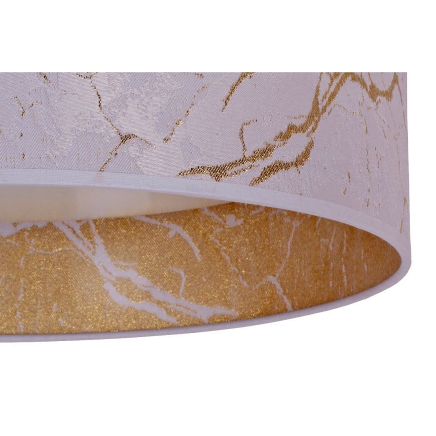 Brilagi - Plafonnier à intensité variable VELVET SMART LED/36W/230V d. 55 cm 2700-6500K Wi-Fi Tuya blanc/doré + télécommande