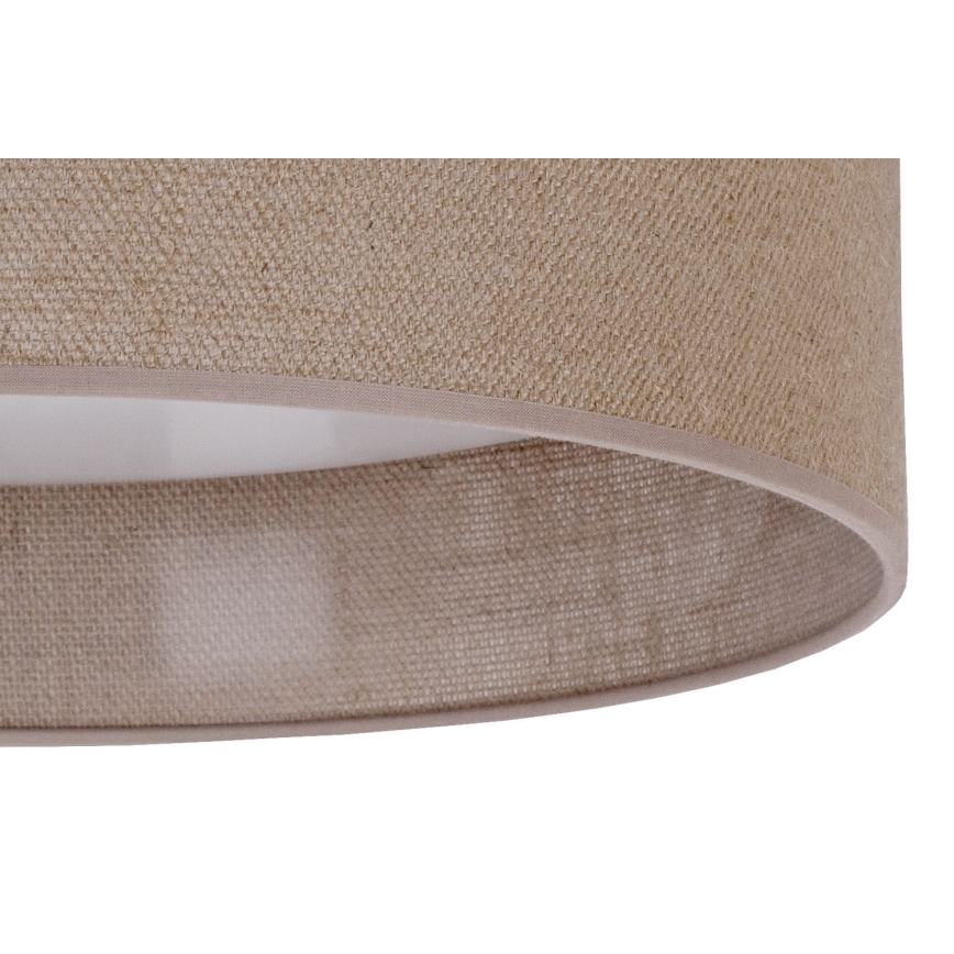 Brilagi - Plafonnier à intensité variable VELVET SMART LED/36W/230V d. 55 cm 2700-6500K Wi-Fi Tuya marron + Télécommande