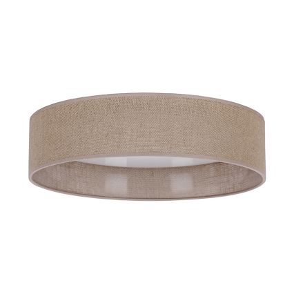 Brilagi - Plafonnier à intensité variable VELVET SMART LED/36W/230V d. 55 cm 2700-6500K Wi-Fi Tuya marron + Télécommande
