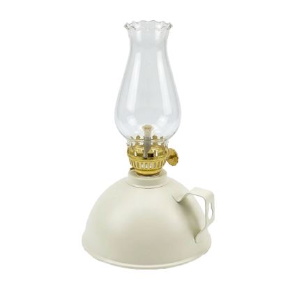 Brilagi - Lampe à pétrole MERLIN blanche
