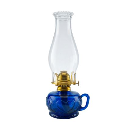 Brilagi - Lampe à pétrole MERLIN bleue