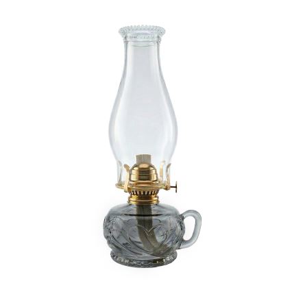 Brilagi - Lampe à pétrole MERLIN fumée/grise