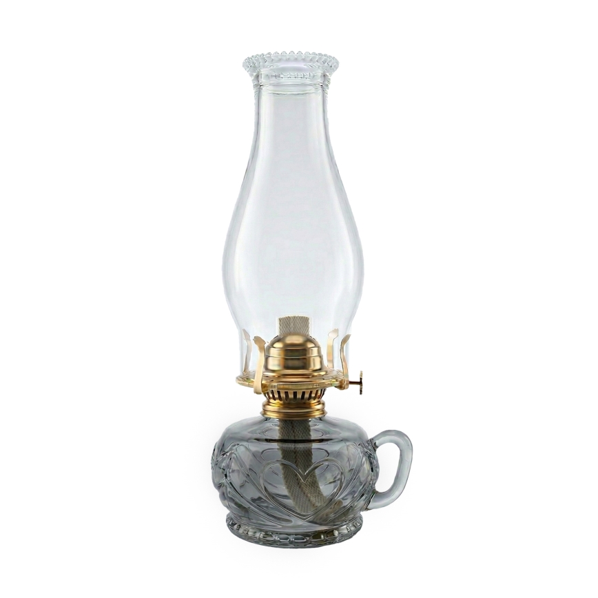 Brilagi - Lampe à pétrole MERLIN fumée/grise