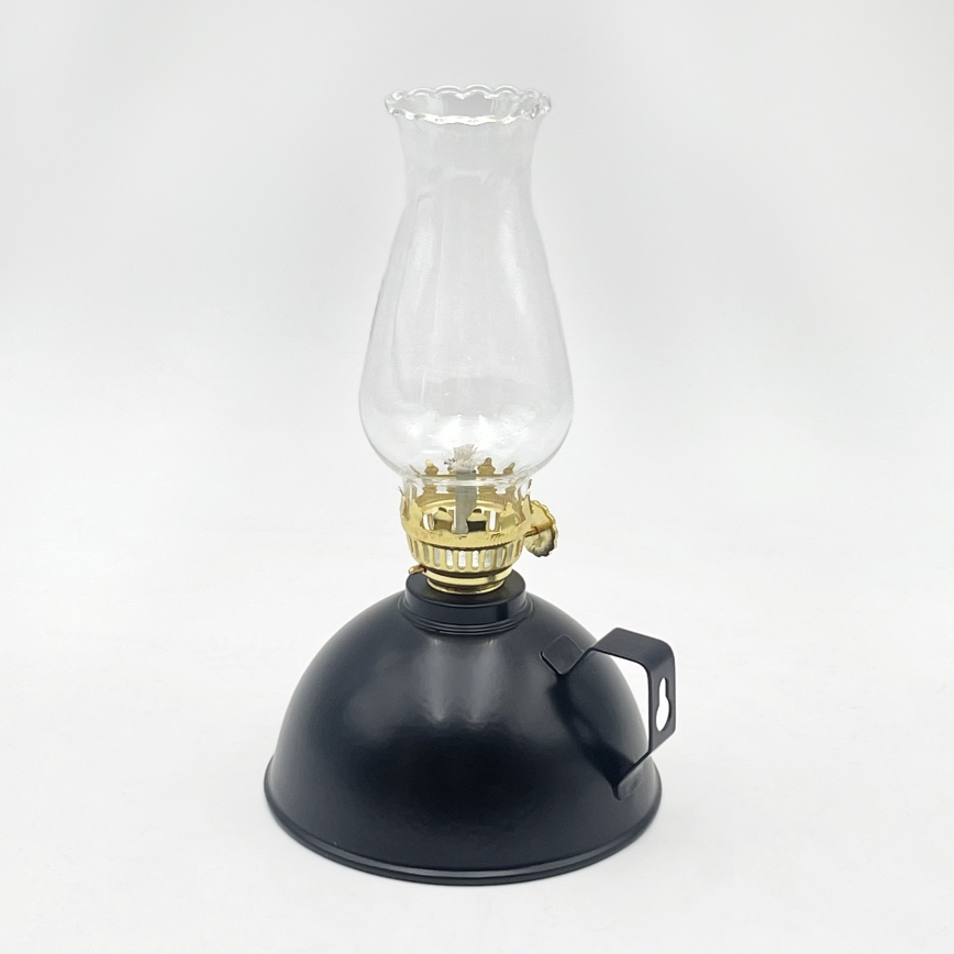 Brilagi - Lampe à pétrole MERLIN noire