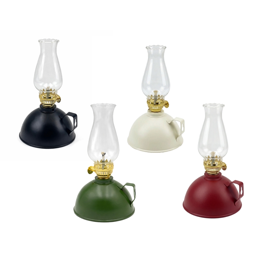 Brilagi - Lampe à pétrole MERLIN noire