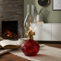 Brilagi - Lampe à pétrole MERLIN rouge