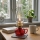 Brilagi - Lampe à pétrole MERLIN rouge