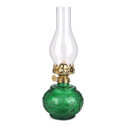 Brilagi - Lampe à pétrole MERLIN verte
