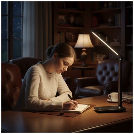 Brilagi - Lampe de bureau LED dimmable VARIO LED/7W/230V 3000/4000/6500K anthracite