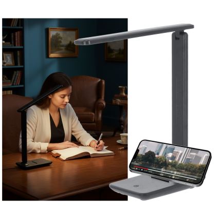 Brilagi - Lampe de bureau LED dimmable VARIO LED/7W/230V 3000/4000/6500K anthracite