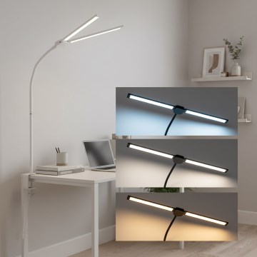 Brilagi - Lampe de bureau LED à intensité variable USB VARIO LED/14W/5V 3000-6000K blanche