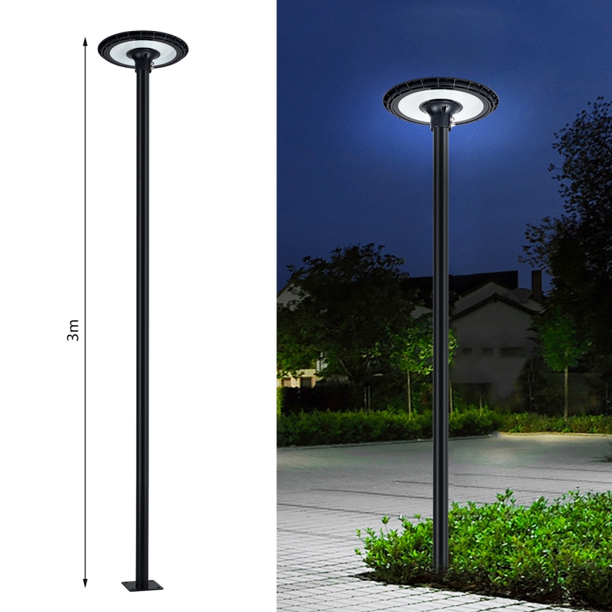 Brilagi - Lampe de rue LED extérieure URBANSPARK LED/120W/230V noire IP65