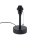 Brilagi - Lampe de table avec port USB TABLON 1xE27/25W/230V noire