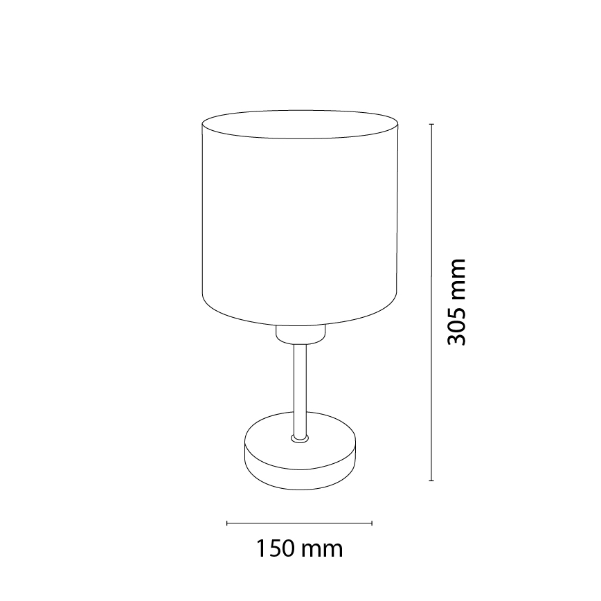 Brilagi - Lampe de table pour enfants BOBO WOOD 1xE27/25W/230V chêne/noir/blanc/à motif oursons