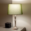 BRILAGI - Lampe de table CERIA 1xE27/60W/230V Ø 30 cm argent/vert