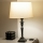 Brilagi - Lampe de table CERIA 1xE27/60W/230V Ø 30 cm noir/beige
