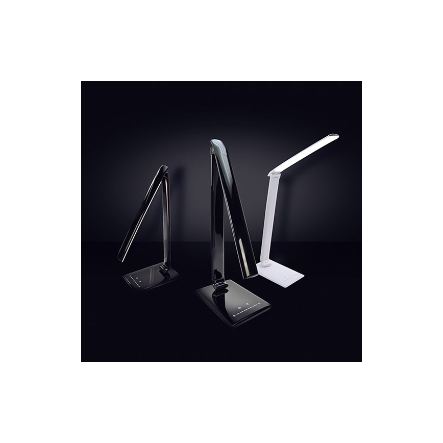 Brilagi - Lampe de table LED à intensité variable connecteur USB LED/12W/230V noire