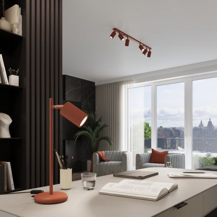 Brilagi - Lampe de table LED CRESTO 1xGU10/10W/230V rouge